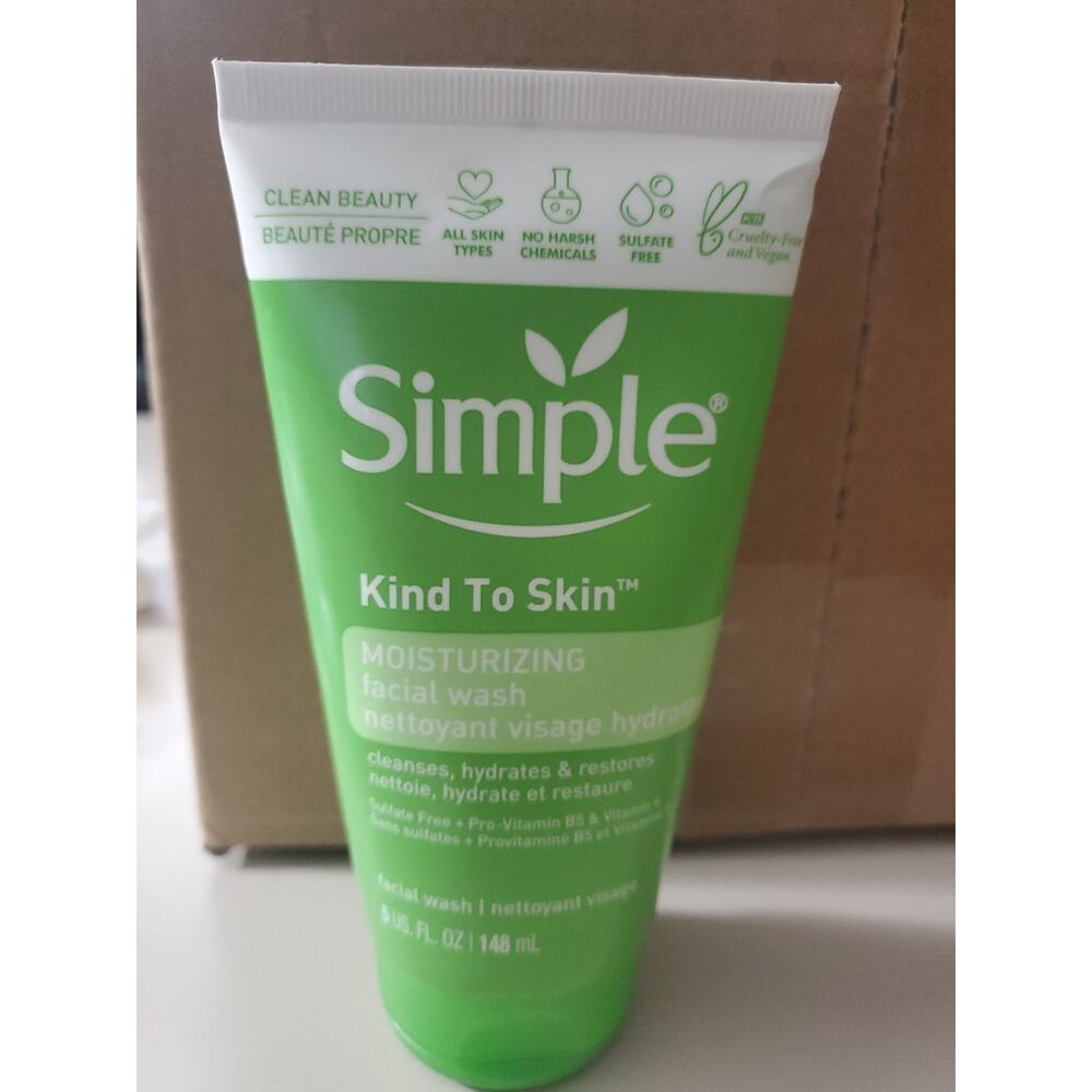 Simple Sensitive Skin Experts Moisturizing Facial Wash 5 Fl Oz